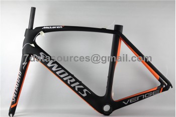 Specialized Rennrad S-Works Fahrrad Carbonrahmen Venge Orange