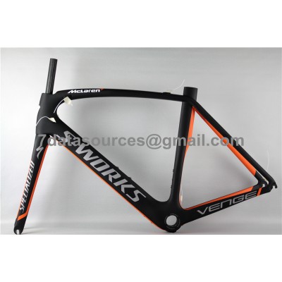 Specialized Road Bike S-works Bicycle Carbon Frame Venge Orange-S-Works Venge