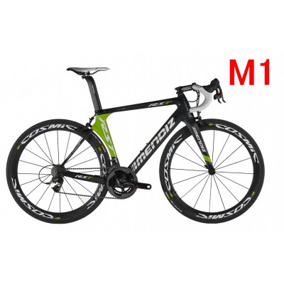 Kolfiber Road Bike Cykelram Mendiz RST Green-Mendiz Frame