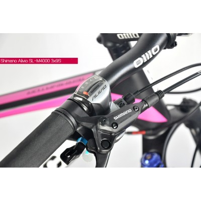 Bicicleta de carbono UCC MTB The Terminator Version Pink Complete Bike-The Terminator Complete Bike