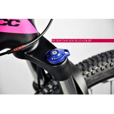 UCC MTB Carbon Fahrrad The Terminator Version Pink Komplettrad-The Terminator Complete Bike