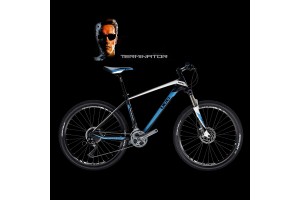 UCC MTB Carbon Bicycle ტერმინატორის ვერსია ლურჯი სრული ველოსიპედი