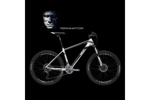 UCC MTB Carbon Bicycle ტერმინატორის ვერსია თეთრი სრული ველოსიპედი