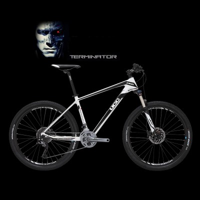 UCC MTB süsiniku jalgratas Terminaatori versioon - valge täielik jalgratas-The Terminator Complete Bike